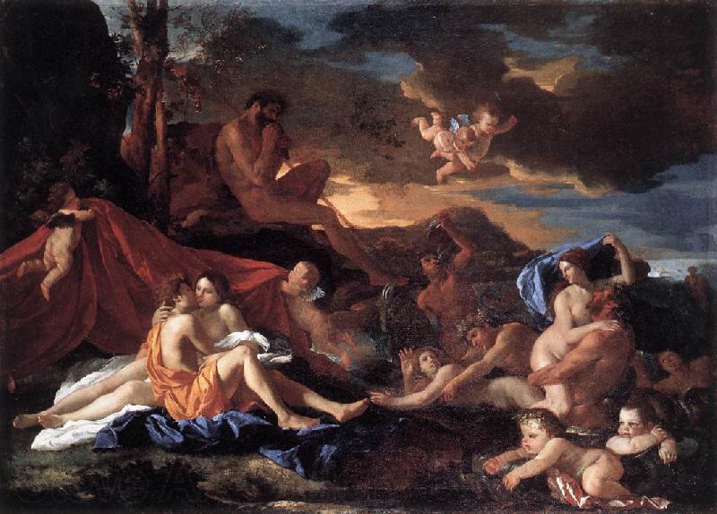 Nicolas Poussin Acis and Galatea Germany oil painting art